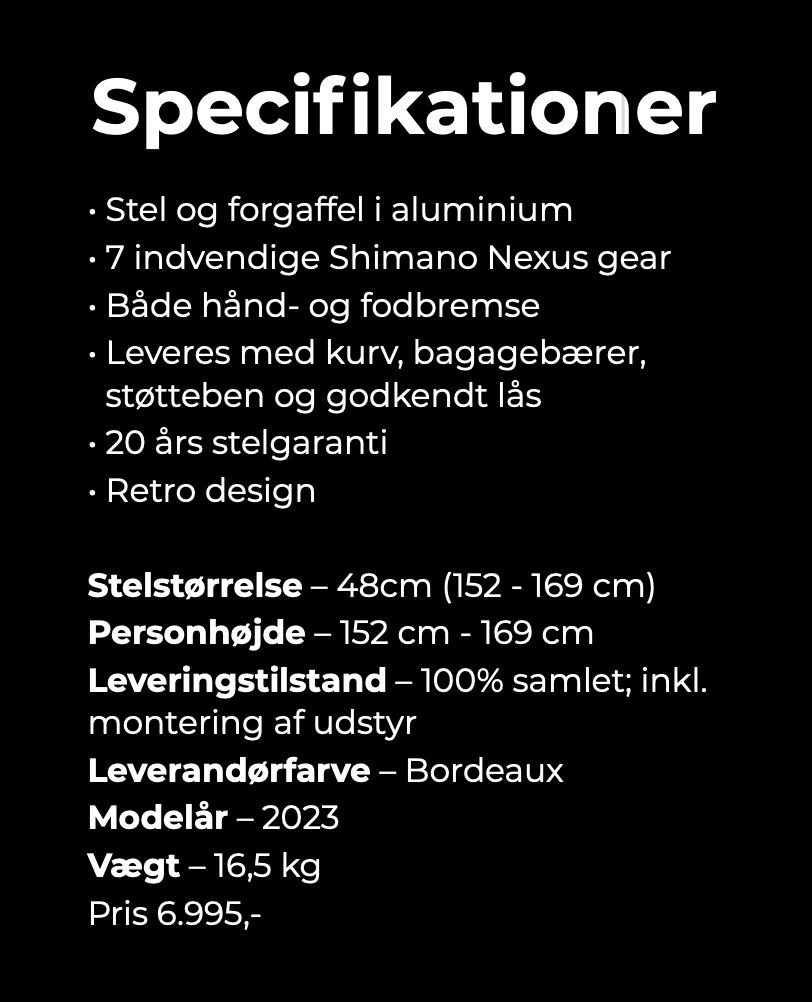 Specifikationer